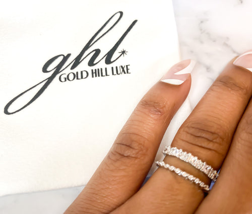 Serena Double Layer Ring - Gold Hill Luxe