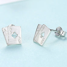 Load image into Gallery viewer, Poker Ace Playing Card Jewelry
