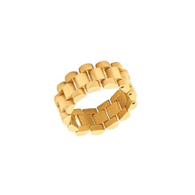 Load image into Gallery viewer, Luxe Watchband Ring - Gold Hill Luxe
